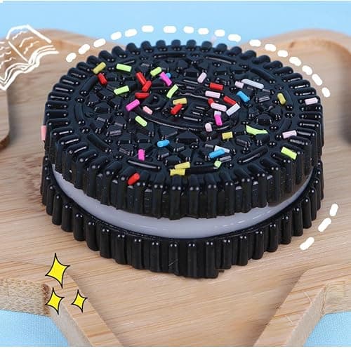 Taba Squishy Stress Relief Toy – Ultra-Soft Realistic Cookie Squeeze, New Handmade Silicone Stress Relief Squishy Toy thumbnail 5