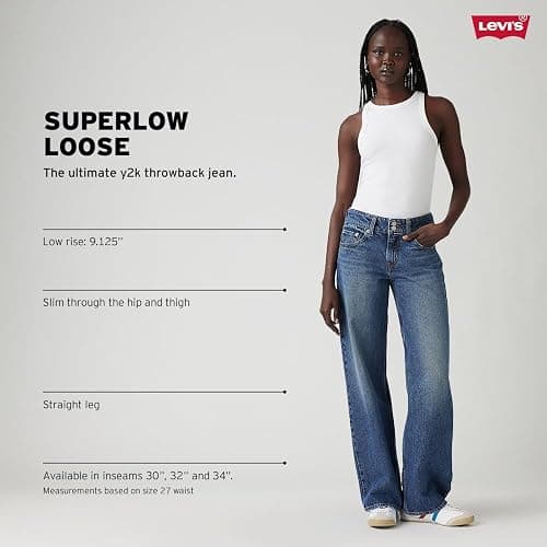 Levi's Women's Superlow Jeans thumbnail 6