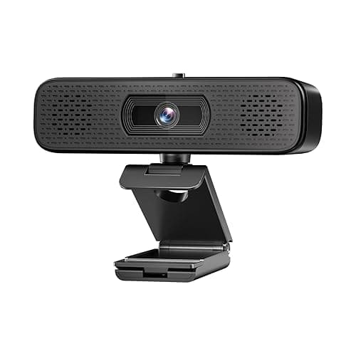 2K HD Webcam with Speakers & Microphone