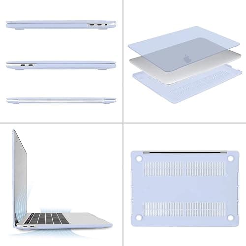 MOSISO Compatible with MacBook Pro 13 inch Case M2 2025, 2024, 2023-2016 A2338 M1 A2251 A2289 A2159 A1989 A1708 A1706, Plastic Hard Case&Keyboard Skin&Webcam Cover for MacBook Pro 13.3, Pastel Blue thumbnail 5