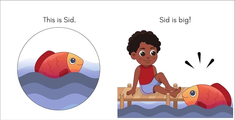 Charge into Reading Decodable Books (Stage 1): 5 Short Vowel Decodable Readers to Help Kindergarten and First Grade Beginning Readers Learn to Read (One Short Vowel Sound Per Book) thumbnail 4