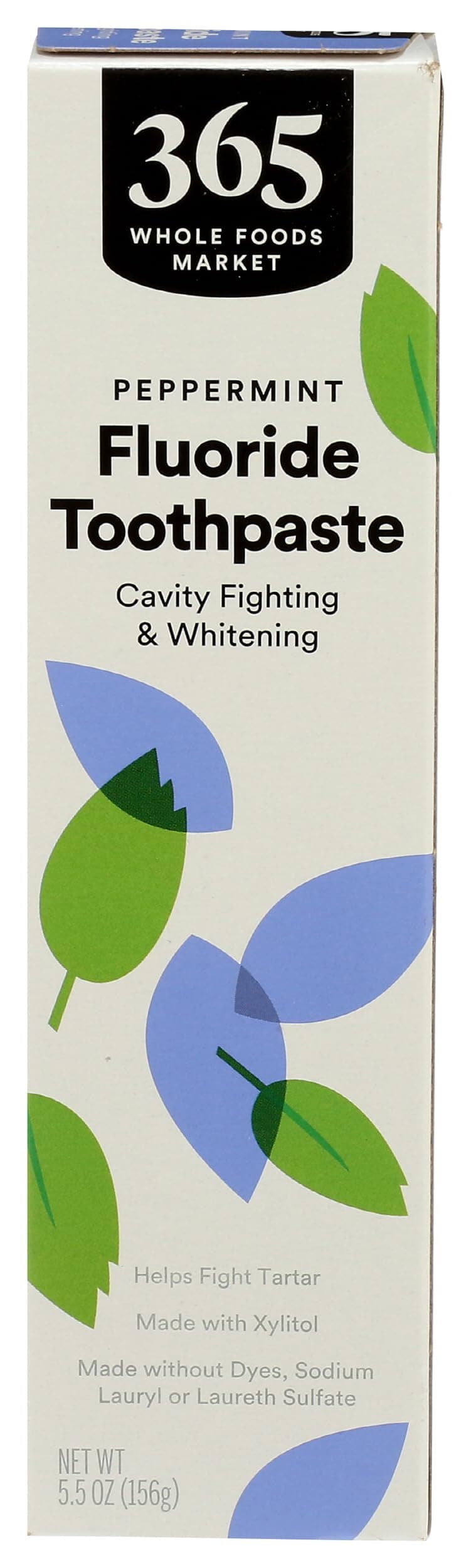 Fluoride Toothpaste, Cavity Fighting & Whitening, Peppermint Flavor, 5.5 Ounce - Image 1