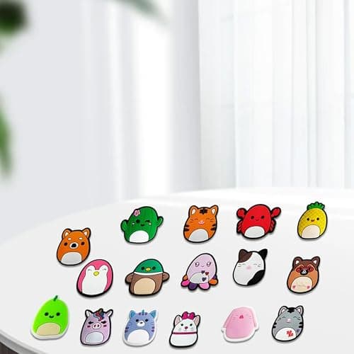 TATOAOWAW Cute Animal Shoe Charms for Women, Cartoon Shoe Decoration for Shoes Bracelet Wristband Clog Sandals Birthday Party Favors Gifts thumbnail 4