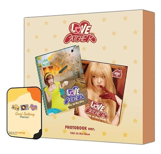 YENA Album - LOVE CATCHER CUPID + CATCH (2 ver) Full Set Standard ver+Pre Order Benefits+BolsVos Exclusive Idol-Inspired Giveaways Package - Image 1