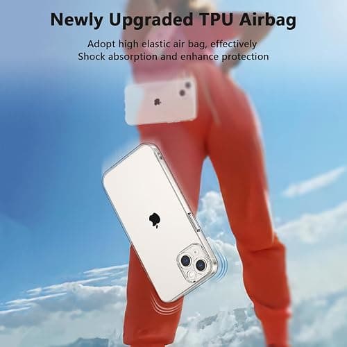 Vancle Case for iPhone 13 Phone Case, Camera Protection Ultra Slim Clear Soft TPU Case for iPhone 13 6.1-inch Anti-Scratch Shockproof Bumper Cover thumbnail 7