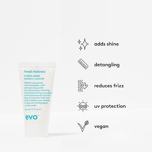 EVO Head Mistress Cuticle Sealer - Multi-Purpose Hair Cream - Softens & Repairs Hair thumbnail 2