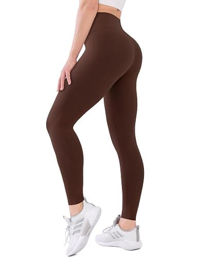 USAUPUP High Waisted Leggings with Pockets for Women Buttery Soft Full Length Capri Workout Yoga Pants - Image 1