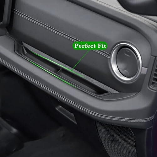 Eamplest Center Console Organizer for Jeep Wrangler & Gladiator 2024-2026 | Fits JL JLU 4XE JT, 4PCS, Interior Accessories, Gear Shift Side Tray, Armrest Storage Box, Easy Install, Legroom Friendly thumbnail 5