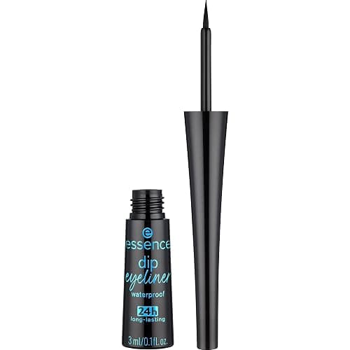 essence | Dip Eyeliner Waterproof 24H Longlasting | Deep Black Color, Precise & Easy Application | Bold & Natural Eye Make Up | Vegan, Cruelty Free & Paraben Free - Image 1