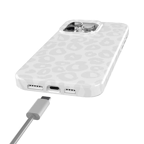 Casely iPhone 15 Pro Case | Into The Wild | White Snow Leopard | Compatible with MagSafe | Ultra Slim Classic Case Design thumbnail 2