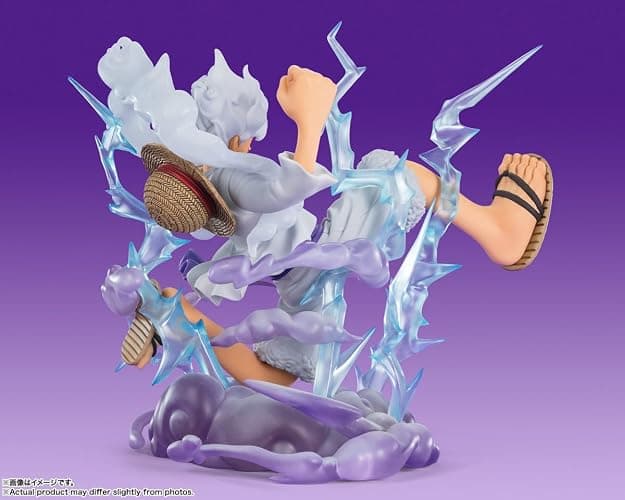 TAMASHII NATIONS - One Piece - [Extra Battle] Monkey D. Luffy -Gear 5 Gigant-, Bandai Spirits FiguartsZERO Collectible Figure thumbnail 4