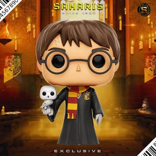 Funko POP! Movies: Harry Potter - Harry Potter with Hedwig thumbnail 2