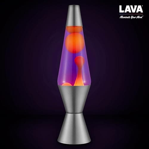 Lava® Lamp - 14.5" Purple Sunset - The Original Motion Light - Yellow Wax and Purple Liquid - Item #2635 (Amazon Exclusive) - Purple thumbnail 7