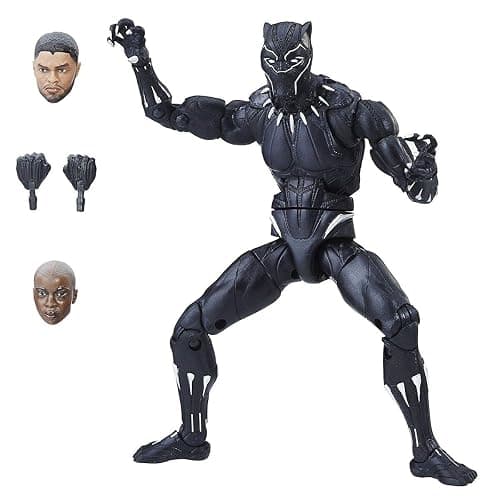 Marvel Black Panther Legends Series Black Panther, 6-inch - Image 1