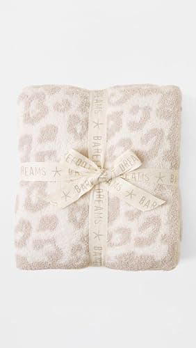 Barefoot Dreams® CozyChic® Barefoot in The Wild Throw, Cream-Stone, 54"x72" thumbnail 4
