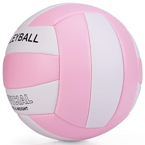 EVZOM Super Soft Volleyball Beach Volleyball Official Size 5 for Outdoor/Indoor/Pool/Gym/Training Premium Volleyballs Equipment Durability Stability Sports Ball thumbnail 2