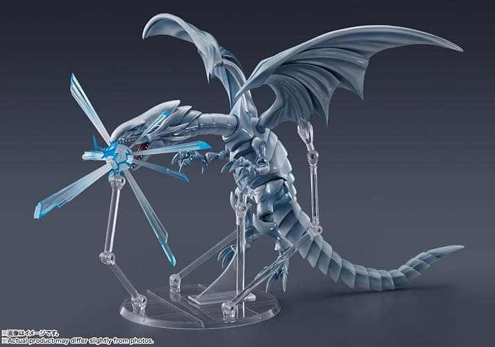 TAMASHII NATIONS - Yu-Gi-Oh! Duel Monsters - Blue-Eyes White Dragon, Bandai Spirits S.H.MonsterArts Action Figure thumbnail 8