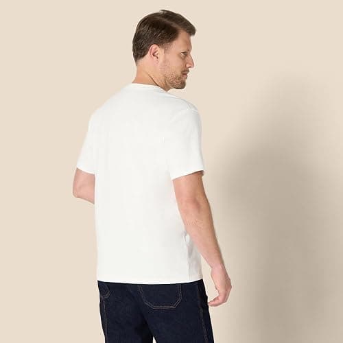 Amazon Essentials Mens Relaxed-Fit Heavyweight Cotton T-Shirt thumbnail 4
