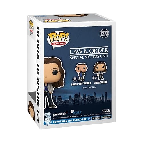 Funko POP! TV: Law & Order SVU - Olivia Benson - Law and Order SVU - Collectable Vinyl Figure - Gift Idea - Official Merchandise - for Kids & Adults - TV Fans - Model Figure for Collectors thumbnail 3