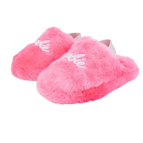Ground Up Barbie Kids Slippers Platform Spa Slipper with Embroidery - Image 1