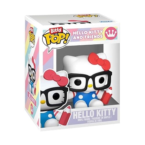 Funko Pop! Bitty: Sanrio - Keroppi, Hello Kitty (Unicorn Party), Pochacco, and Chase Mini Figure - 0.9 Inch (2.2 Cm) - Hello Kitty Collectable - Stackable Display Shelf Included - Gift Idea thumbnail 7