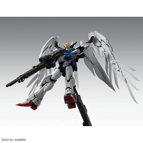 Bandai Hobby - Gundam Wing: Endless Waltz - Wing Gundam Zero (EW) Ver. Ka MG 1/100 Model Kit thumbnail 5