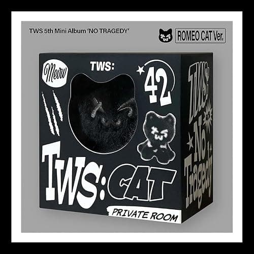 TWS NO TRAGEDY 5th Mini Album ROMEO CAT Ver.+Gift K-POP - Image 1