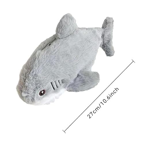 Cmtuuy Pencil Case, Cute Pencil Pouch, Pen Bag Case, Plush Large Capacity Storage Bag, Zipper Pen Pouch for Girl and Boy (Shark) thumbnail 3