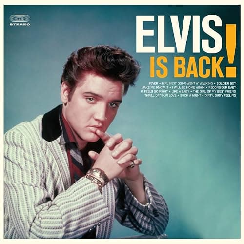 Elvis Is Back In Solid Orange - Image 1