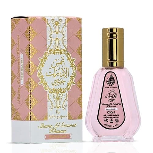 Ard al Zaafaran Pink Blush Shams Al Emarat Khususi Eau de Parfum Spray 100ml & 50ml (Bundle) thumbnail 5