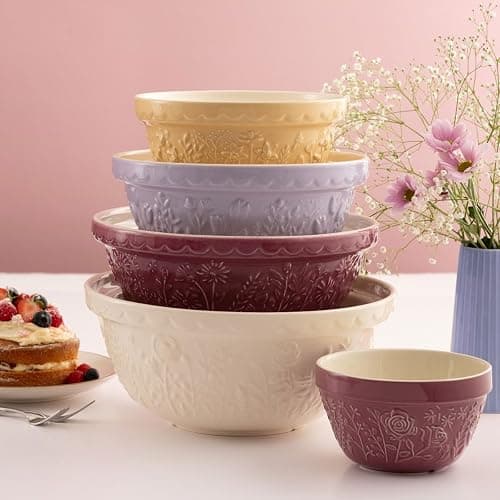 Mason Cash In The Meadow 4-Piece Mixing Bowl Set thumbnail 2