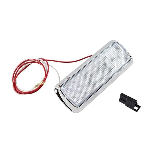 MGWILL Chrome Interior Dome Lamp Inside Cab Light Clear Lens Compatible with 1960-1972 Chevy GMC C10 C20 K10 thumbnail 2