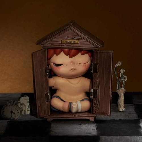 POP MART Hirono Shelter Series Figures, HIRONO Blind Box Figures, Random Design Action Figures Collectible Toys Home Decorations, Holiday Birthday Gifts for Boys and Girls, Single Box thumbnail 2