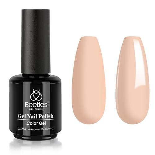 Beetles 15ml Natural Gel Polish Pale Nude Color Nail Gel Pink Neutral Soak Off Uv LED Nail Lamp All Season Nail Art Design Manicure Salon DIY Salon - Image 1
