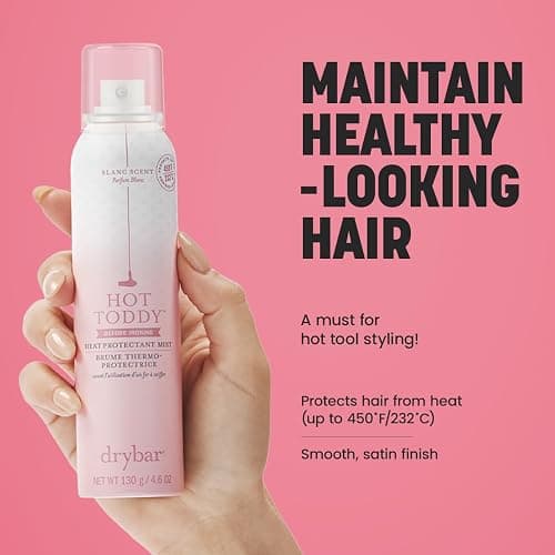 Drybar Hot Toddy Heat Protectant | Lightweight Formula for Hair, Protects from Heated Styling, Straightening and Styling Irons thumbnail 7