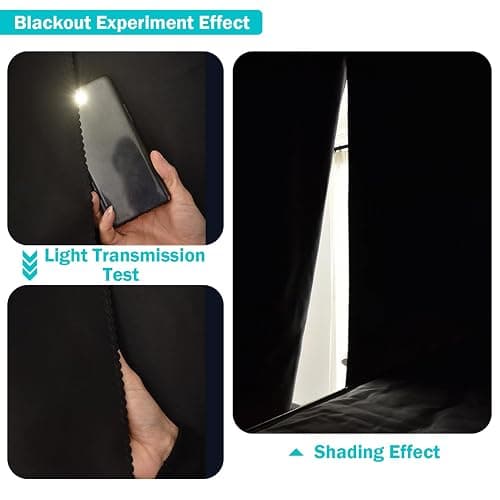 NKM Blackout bunk Bed Curtains with Canopy Bed Frame,bunk Bed Tent for top bunk,Suitable for Single Bed in Student Dorm thumbnail 4