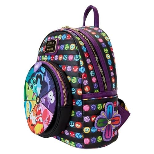 Loungefly Pixar Inside Out 2 Core Memories Spinning Wheel Mini Backpack thumbnail 3
