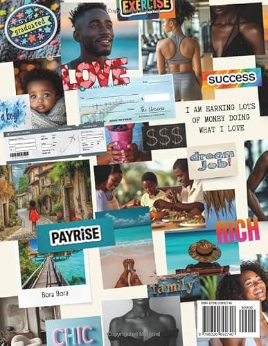 Vision Board Clip Art Book For Black Women Vol 2: 500+ Powerful And Inspiring Pictures, Words And Affirmations (2026 Vision Board Supplies) thumbnail 2