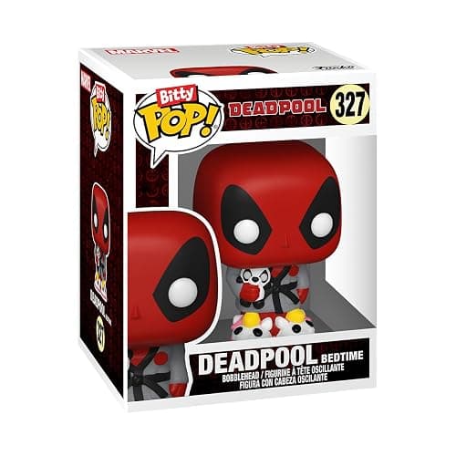 Funko Bitty POP! Deadpool - BBQ Master , 4-Pack and A Surprise Mystery Mini Figure - 0.9 Inch (2.2 Cm) Collectable - Stackable Display Shelf Included - Gift Idea - Party Bags Stocking - Cake Topper thumbnail 5