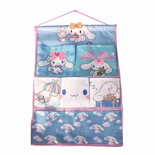 Kerr's Choice Wall Door Closet Hanging Storage Bag Cute Wall Bag Cute Nursery Room Decor Room Storage Gift for Girls Women - Image 1