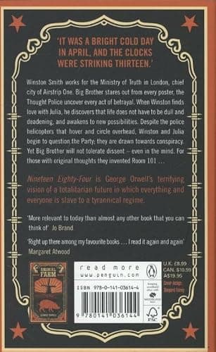 1984: The dystopian classic reimagined with cover art by Shepard Fairey (Penguin Essentials, 95) thumbnail 2