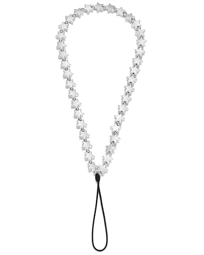 TRBR Star Phone Charm Wrist Strap, Beaded Lanyard Wristlet Chain, Anti-Theft Bracelet Strap for iPhone & More Cases thumbnail 2