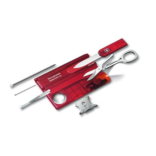SwissCard, Lite Rubin Transparent by Victorinox - Image 1