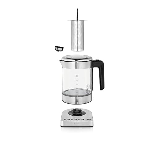 WMF Küchenminis 2 in 1 Vario Wasserkocher mit Temperatureinstellung, 1,0l, 1900 W, Teekocher Glas mit Teebeutelhalter und Sieb thumbnail 8