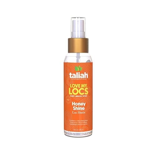 Taliah Waajid Love My Locs Honey Shine Loc Sheen | Daily Moisturizing, Alcohol-Free Refreshing Shine Spray, Hair Scalp Moisturizer 4 fl oz thumbnail 2