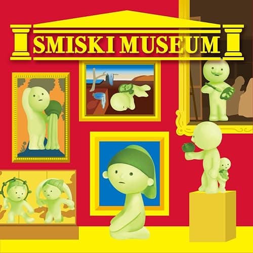 Smiski Museum Series - (1) Assorted Sealed Blind Box Original Glow in The Dark Mini Figures - No Choice Available | Sealed blind box; one random Smiski Museum figure. thumbnail 3