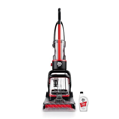 Dirt Devil Full Size Carpet Cleaner Machine for Carpet and Upholstery, Deep Cleaning Carpet Shampooer Machine with Two Cleaning Modes, Pair with Dirt Devil Carpet Cleaner Solution - Image 1