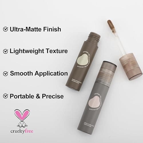 Erinde Cool Toned Liquid Contour Stick – Cold Grey Cream Bronzer for Sculpted Look, Lightweight Blendable Matte Finish, Long Lasting Liquid Contouring Makeup, Vegan & Cruelty-Free, 102 | Blendable Matte Bronzing Stick Smooth, Long - Lasting & Waterproof Face Shaping Liquid Contouring Makeup, #102 thumbnail 6