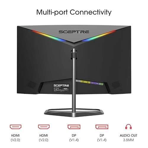 Sceptre 24.5-inch Curved Gaming Monitor thumbnail 4