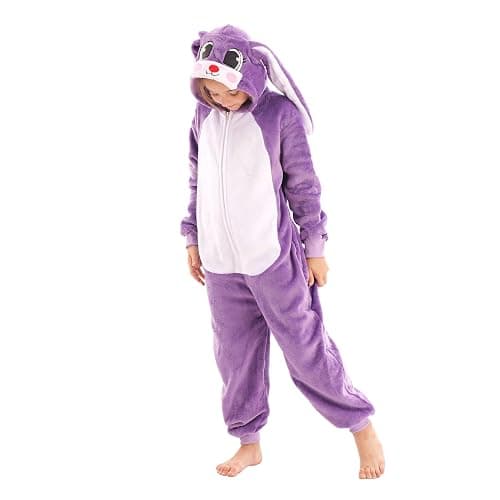 TYONMUJO Animal Onesie Costume for Kids Halloween Costumes for Girls Boys Cosplay Outfit Rabbit Bunny thumbnail 5
